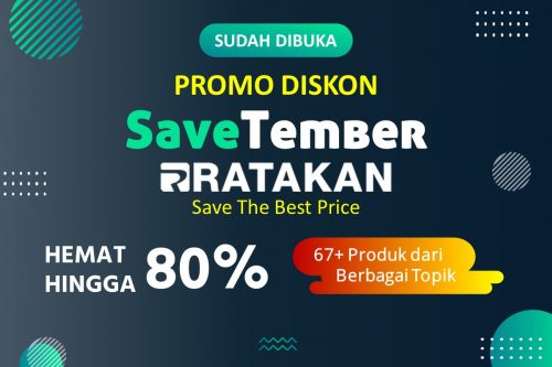Promo Diskon SaveTember 2020, Diskon Hingga 80%